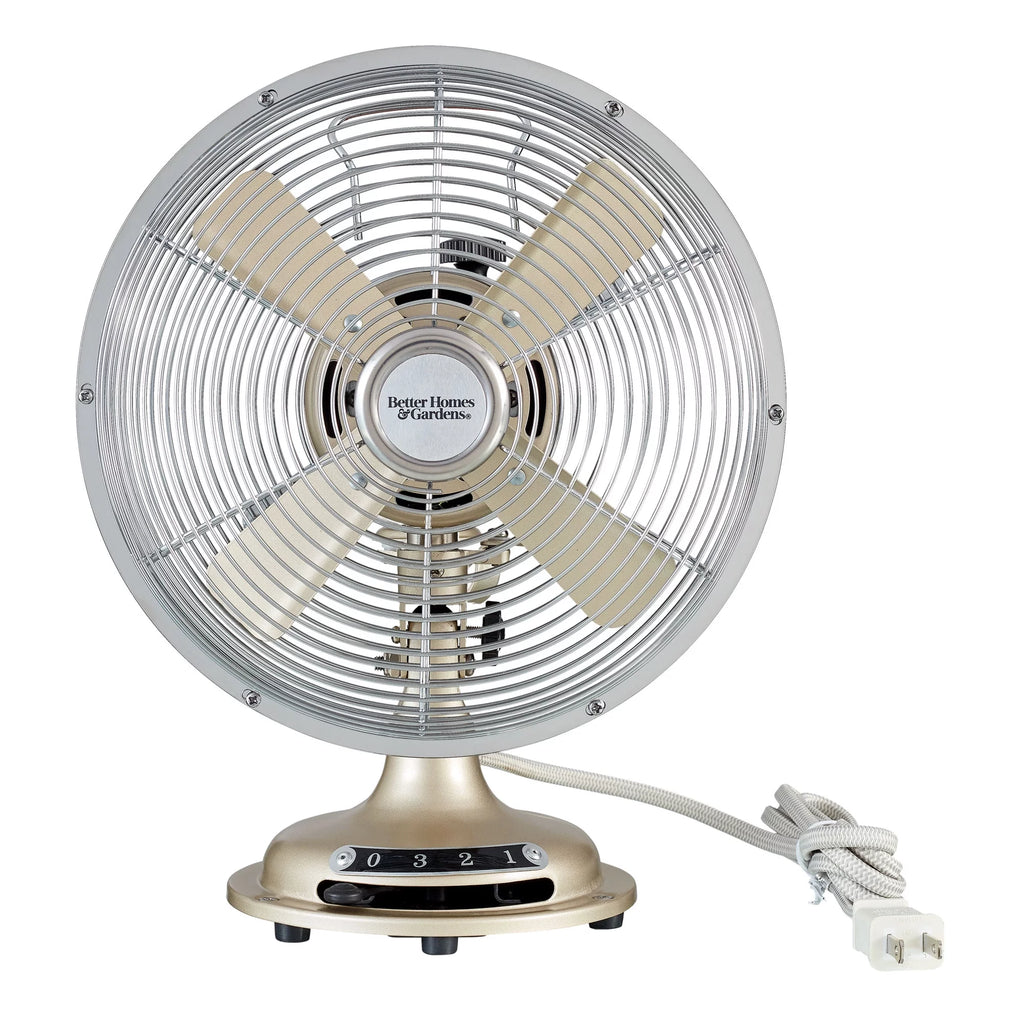 8 inch 3-Speed Metal Oscillating Table Fan W78744