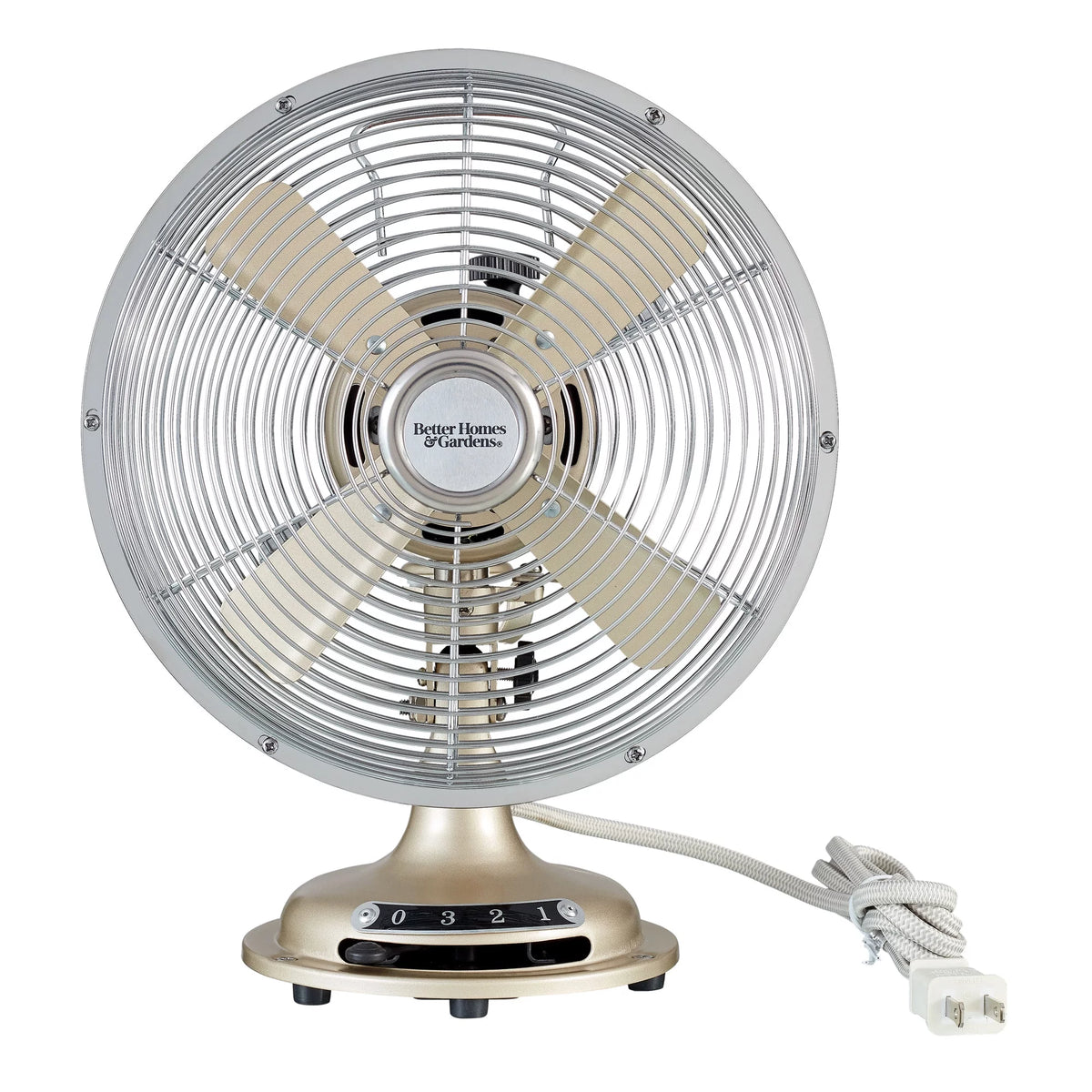 8 inch 3-Speed Metal Oscillating Table Fan W78744