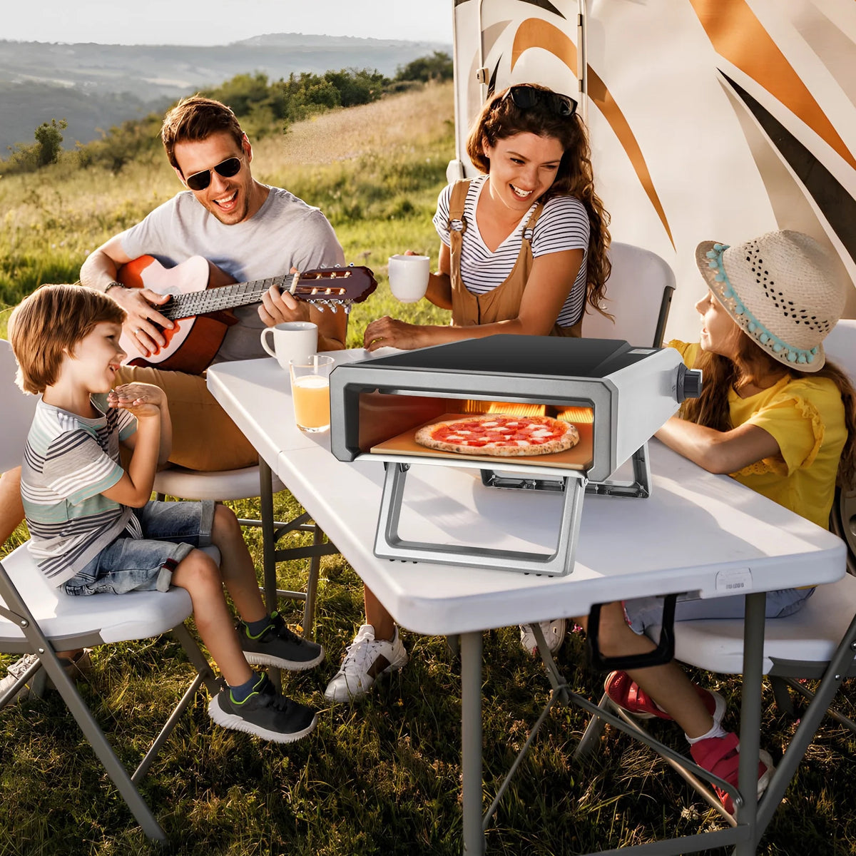 Portable Propane Gas Outdoor Pizza Oven A259