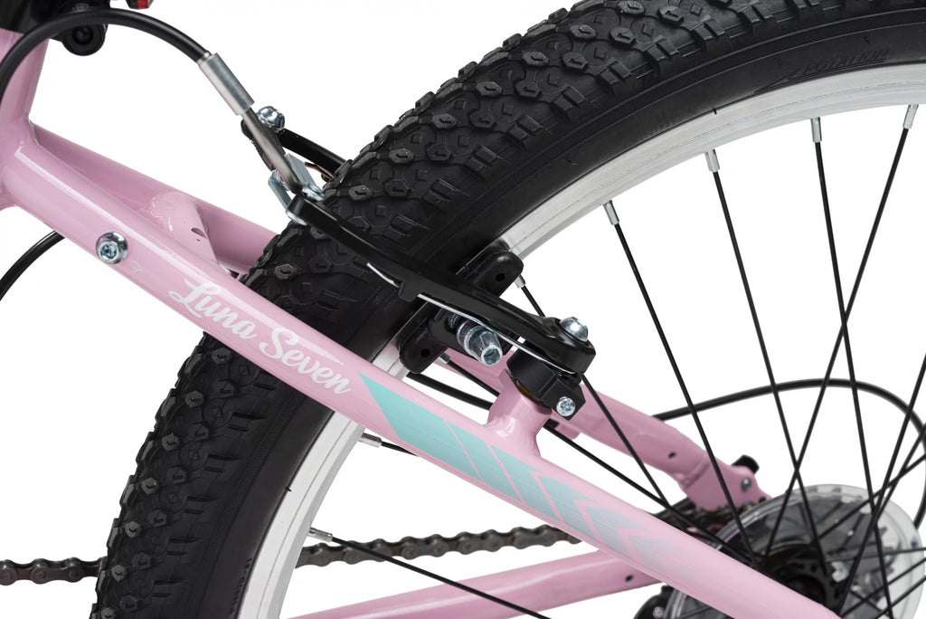 24 Girls 7-Speed Cruiser Bicycle Pink W924