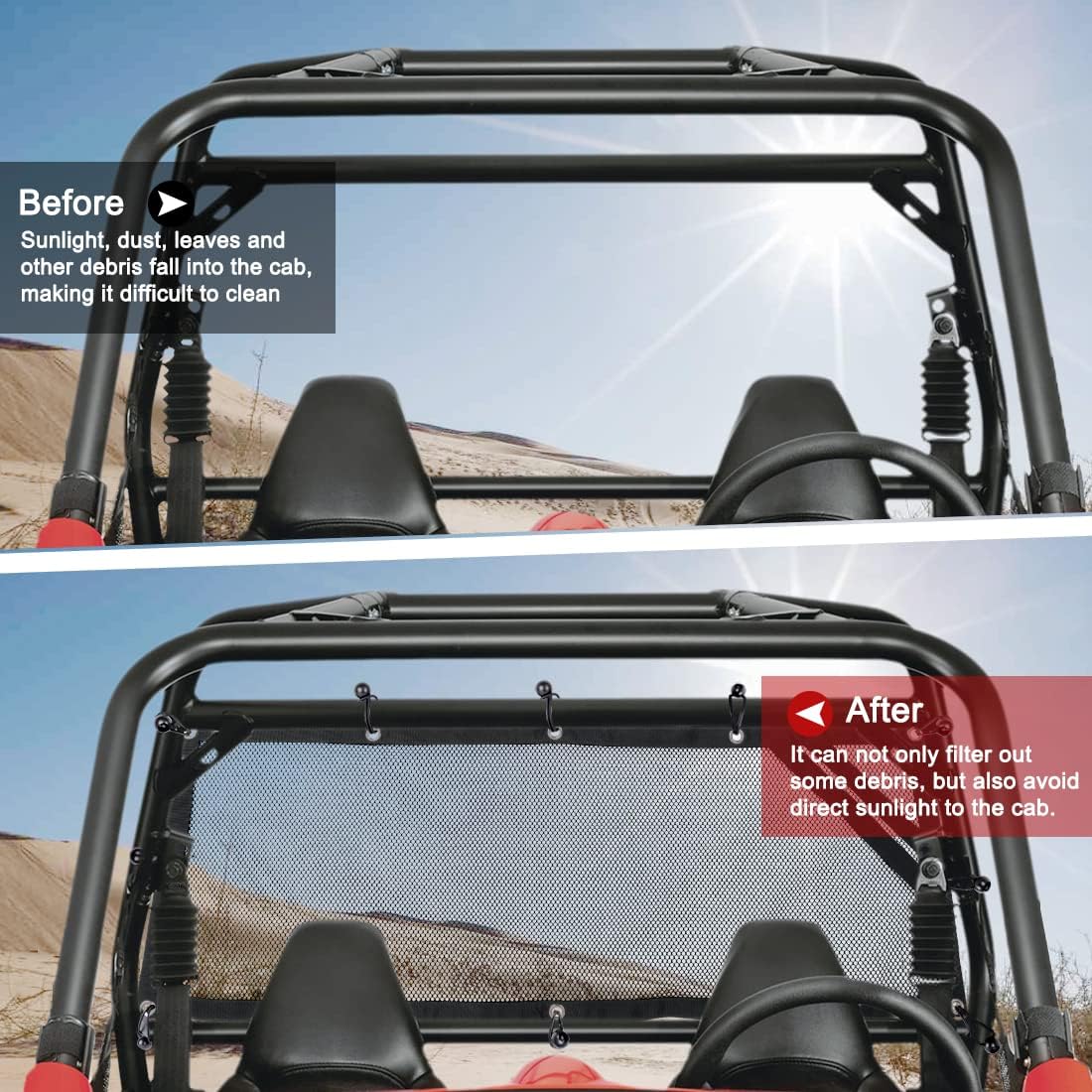 Window Nets Roll Cage Mesh Guard S772088