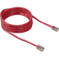 Cat 5e 50 ft. Red Patch Cable Snagless V225887