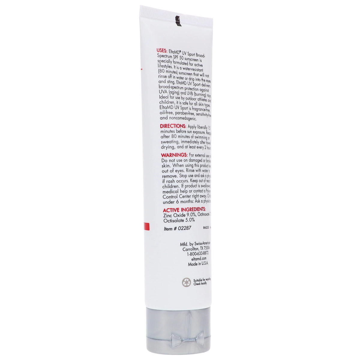 SPF 50 Water Resistant Sunscreen 3 oz D596713