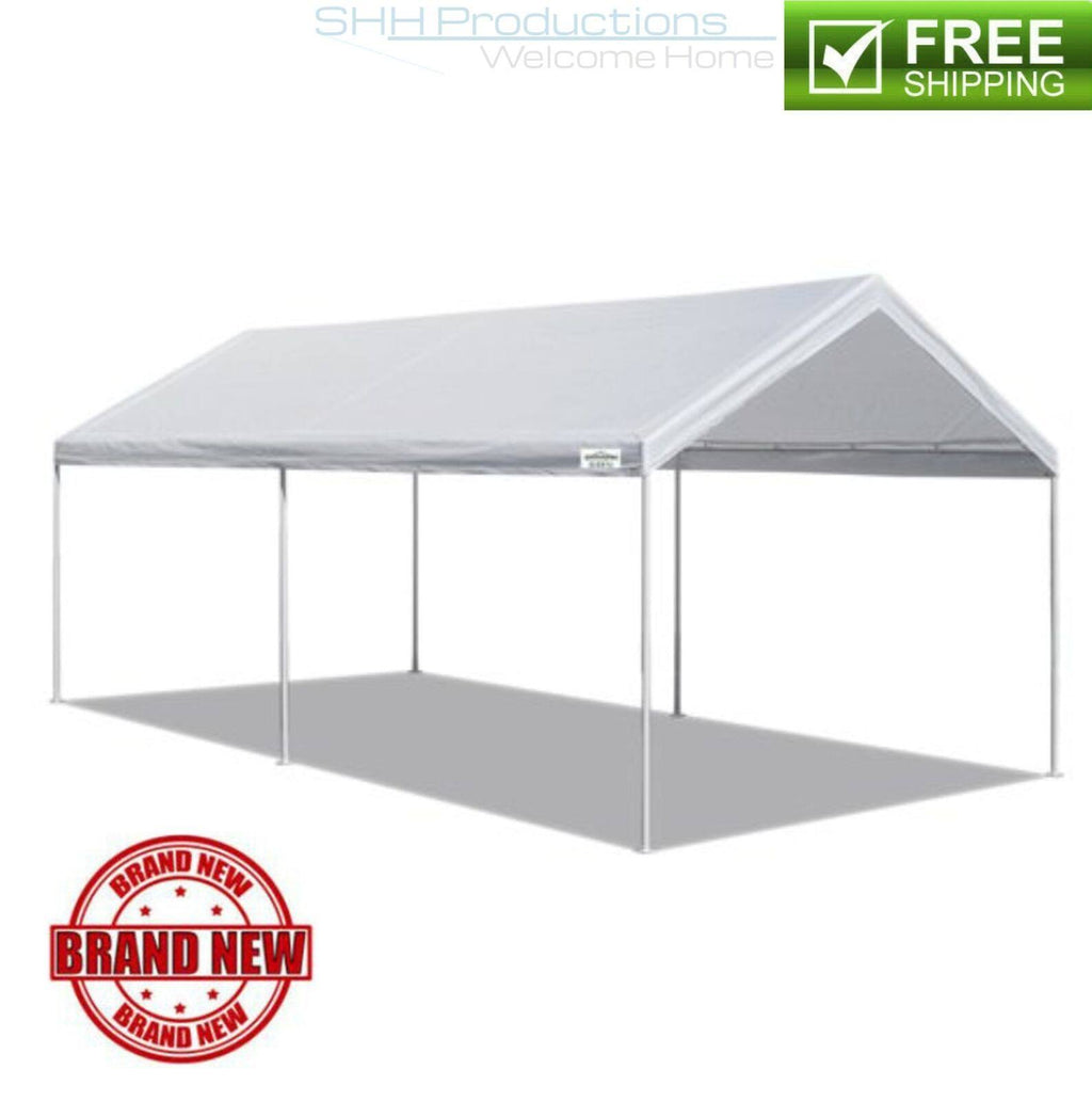 10x20 ft. Heavy Duty Steel Carport U135