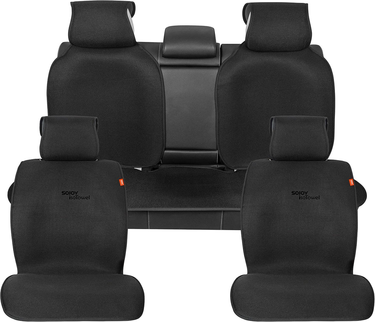 Black Car Seat Cushion Covers E63165
