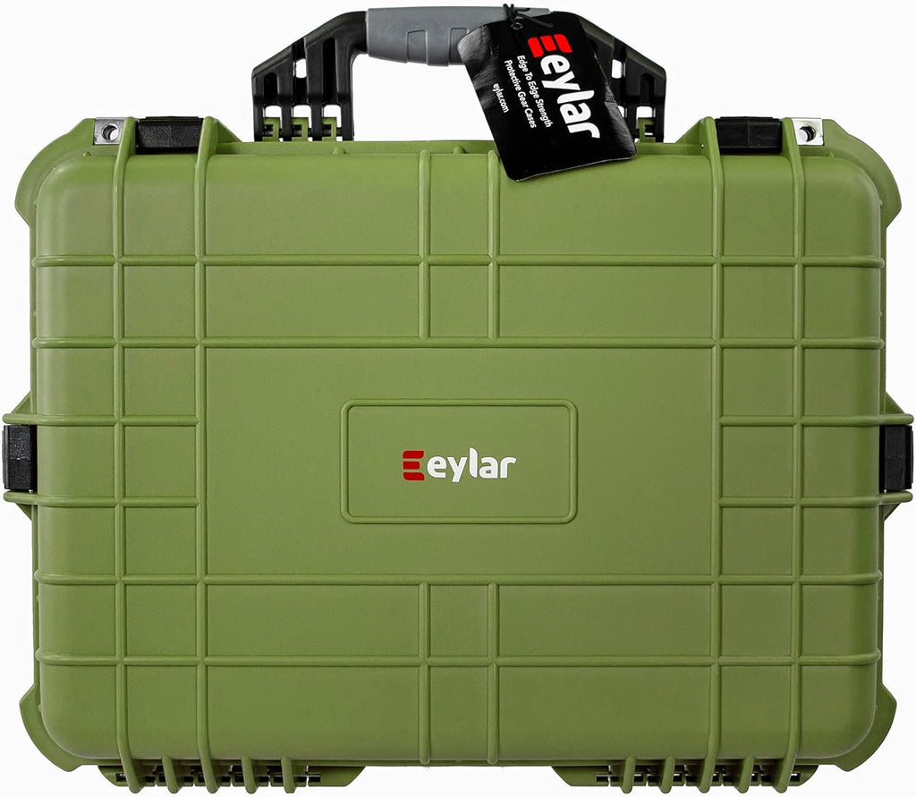 20 Inch Water and Shock Proof Camera Hard Case with Foam Tan D61726