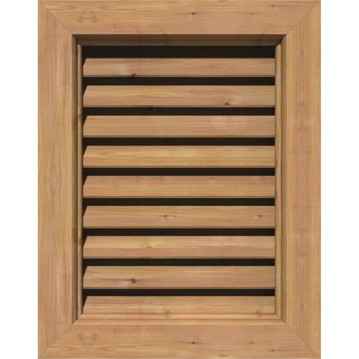 Vertical Gable Vent Unfinished Functional C347410