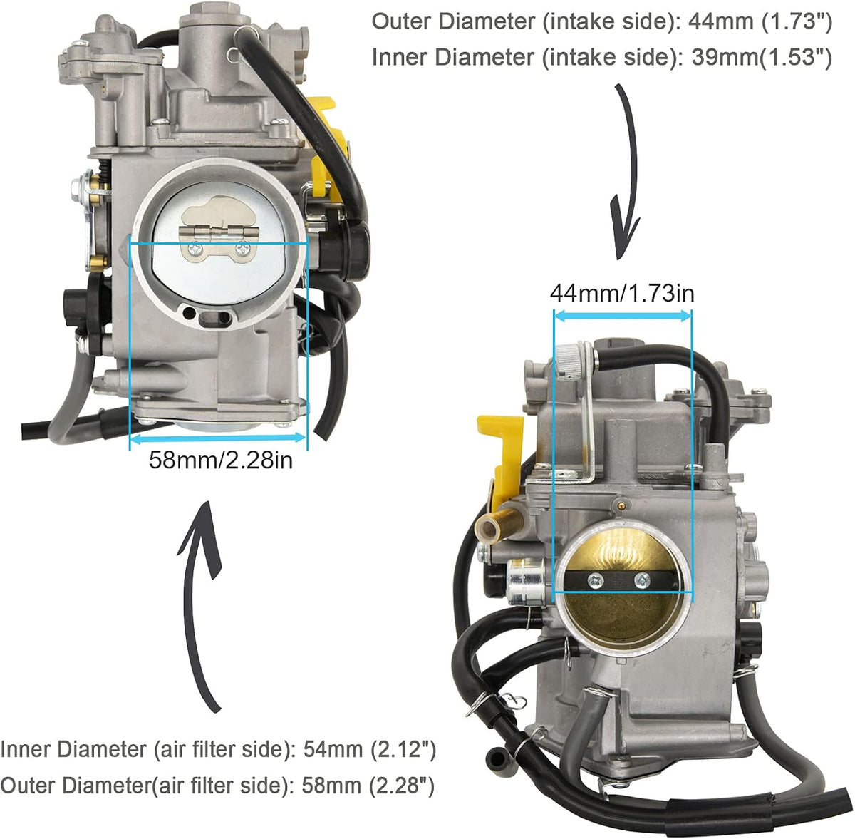 Carburetor Assembly for ATV B588570