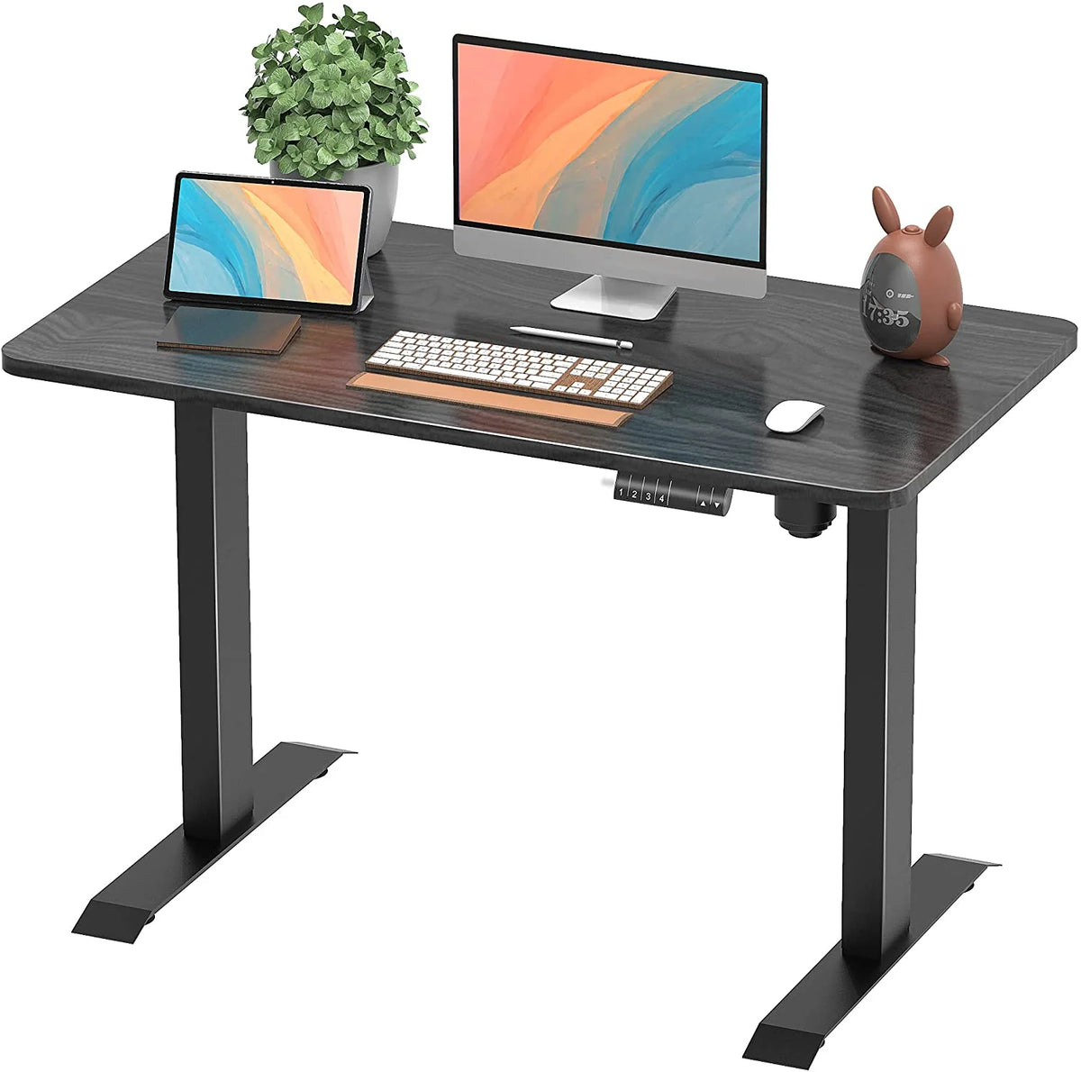 Black Electric Standing Desk B142
