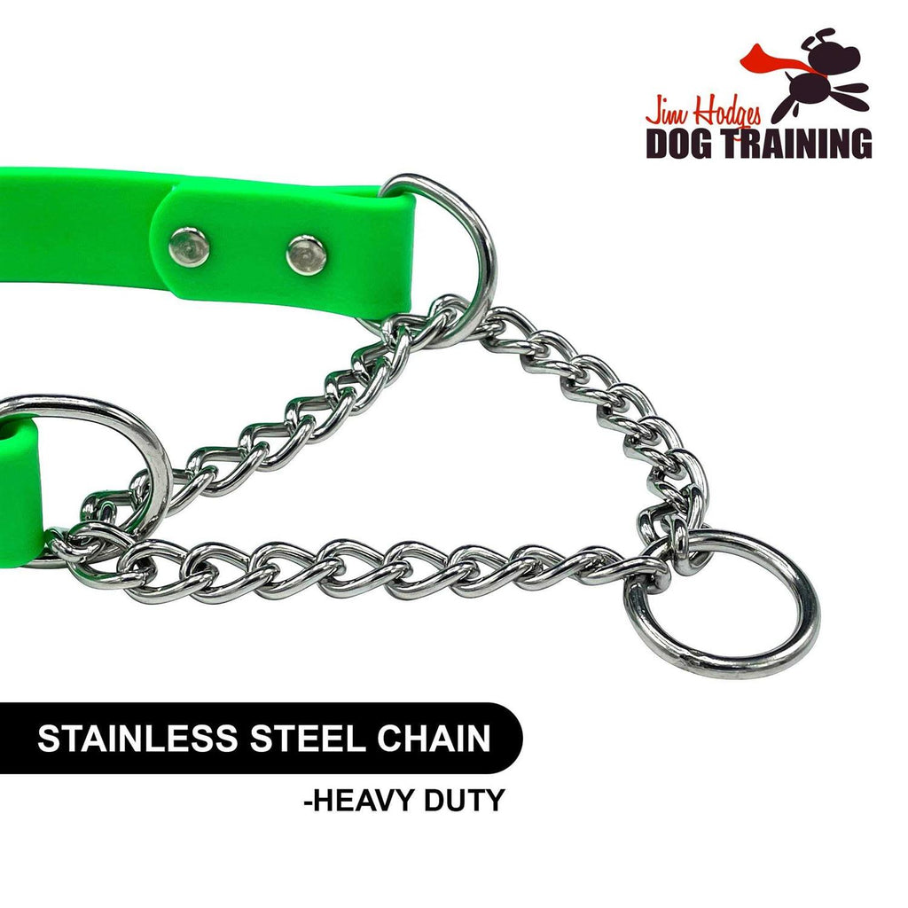Martingale Collar for Dogs Biothane Stainless Steel Hardware J37070