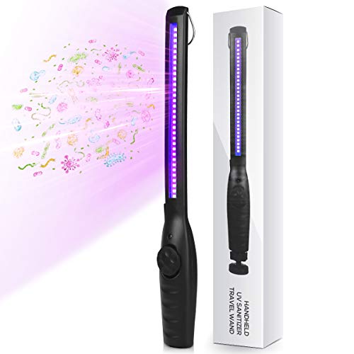 Portable USB Rechargeable UV Light Sanitizer 1 Pack V4710