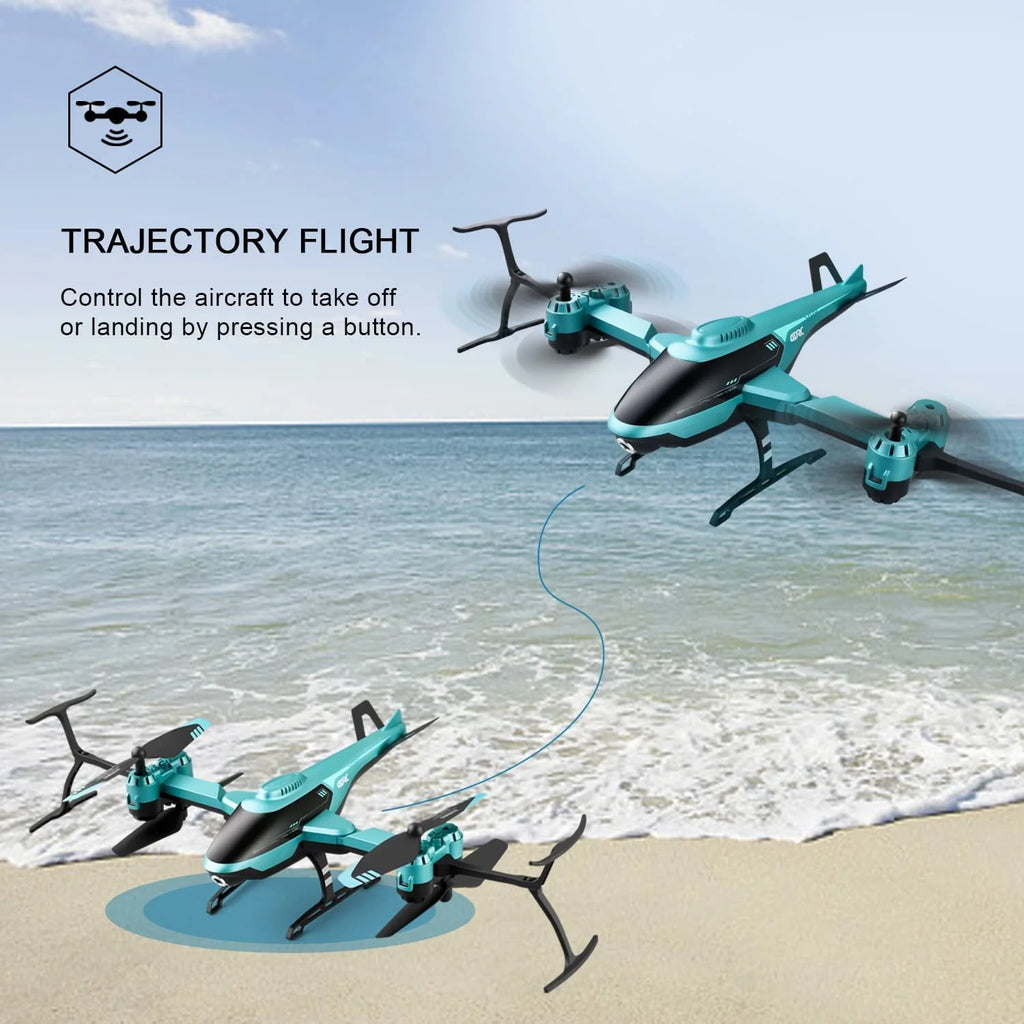 Blue RC Helicopter Drone with 1080P HD Camera O70173