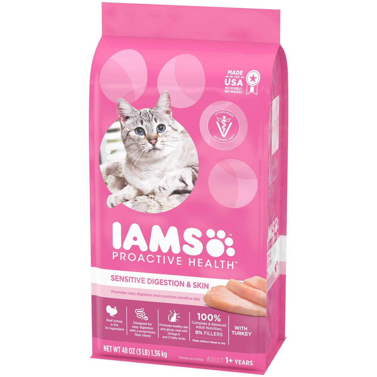 Sensitive Digestion & Skin Dry Cat Food E9825