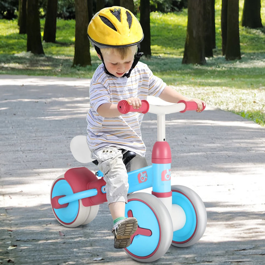 Baby Balance Bike with 4 Wheels W77023