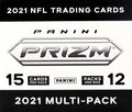 2021 Prizm Football Trading Card Cello Box (12 Packs) G379871