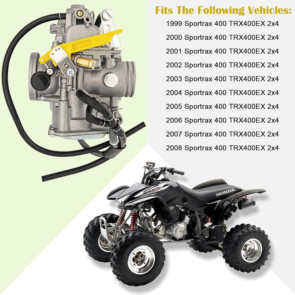 Carburetor Assembly for ATV B588570