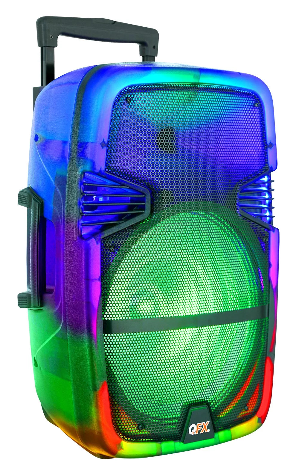 15” Portable Bluetooth Rechargeable Party Speaker with Remote U318