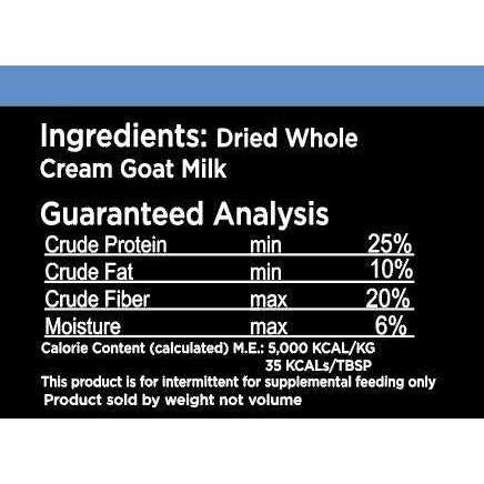Dried Whole Cream Goat Milk Y9986