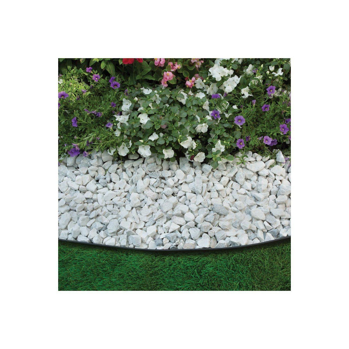 Plastic No-Dig Landscape Edging Kit, 100-Feet H943758