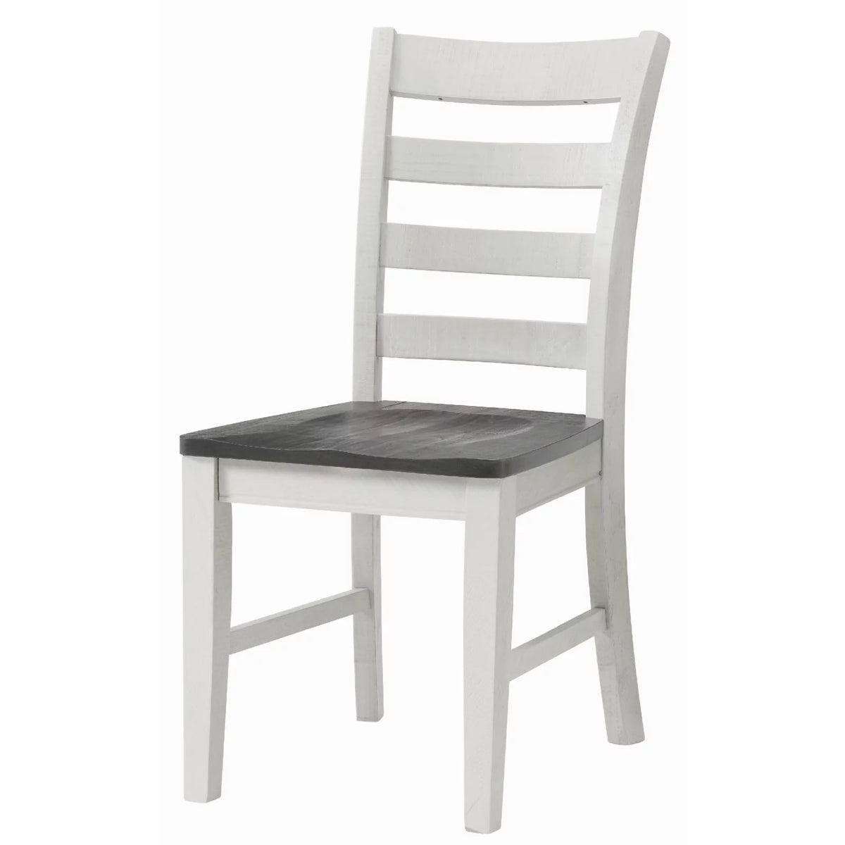 White Solid Wood Dining Chair Set of 2 V81460