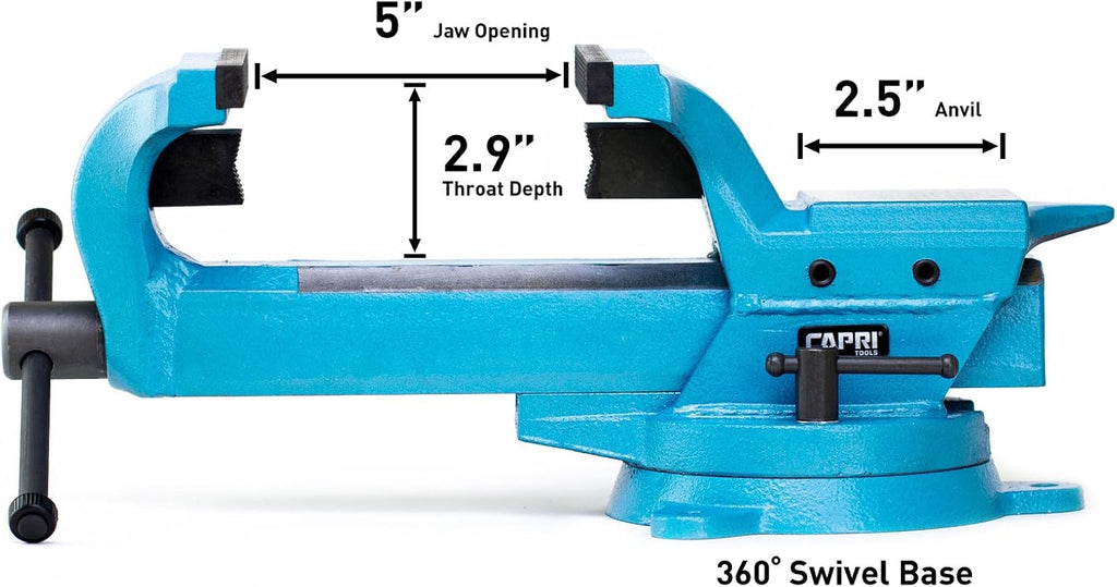 6 Forged Steel Bench Vise D339811