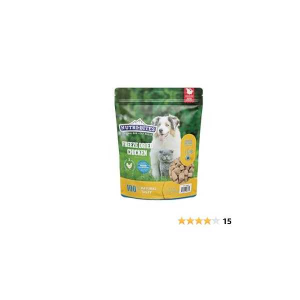 Freeze Dried Chicken Dog and Cat Treat 22 Ounce H4411