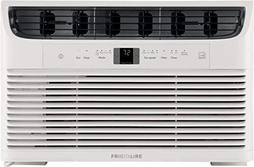 5,000 BTU Window-Mounted Air Conditioner with Remote Control, White C171