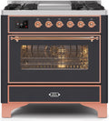 36 Dual Fuel Propane Gas Range V60395