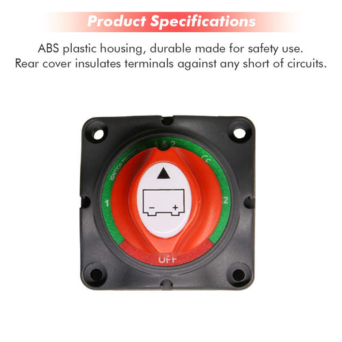 12-48V 200-1000 Amps Battery Switch M714