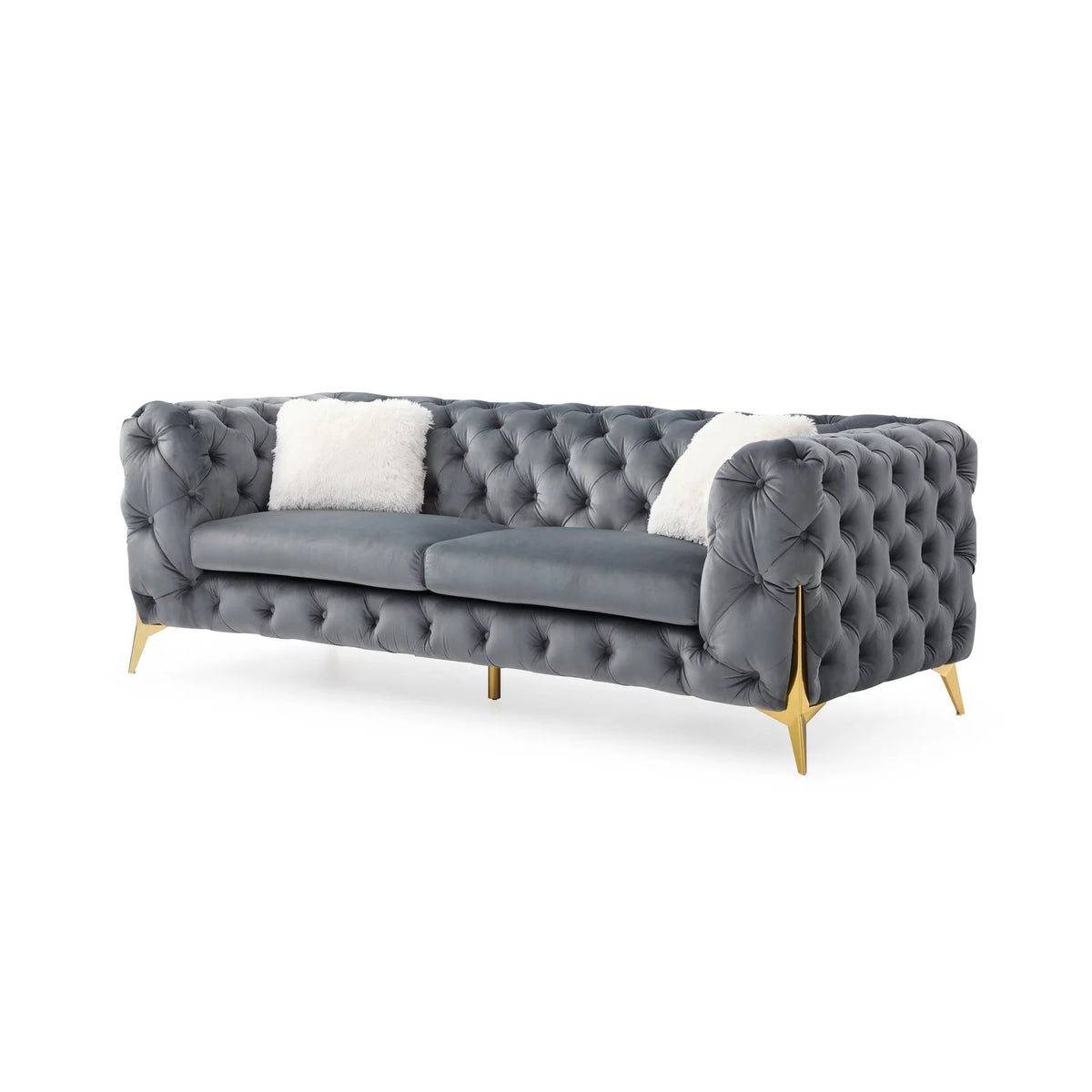 2 Pc Velvet Living Room Set C54152