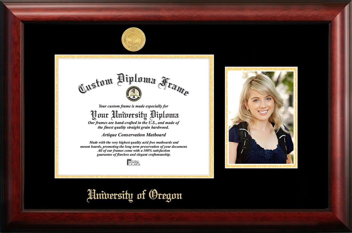 Gold Embossed Diploma Frame with 5 X7 Portrait R48919
