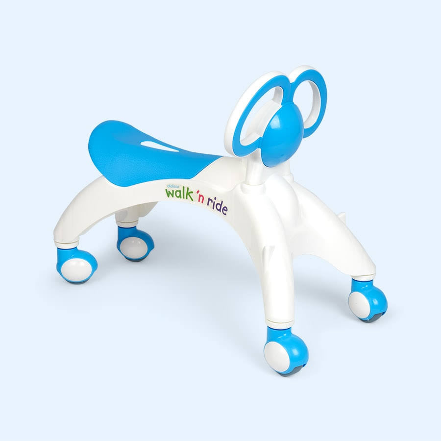 Blue Baby Walker and Ride on Toy R801075
