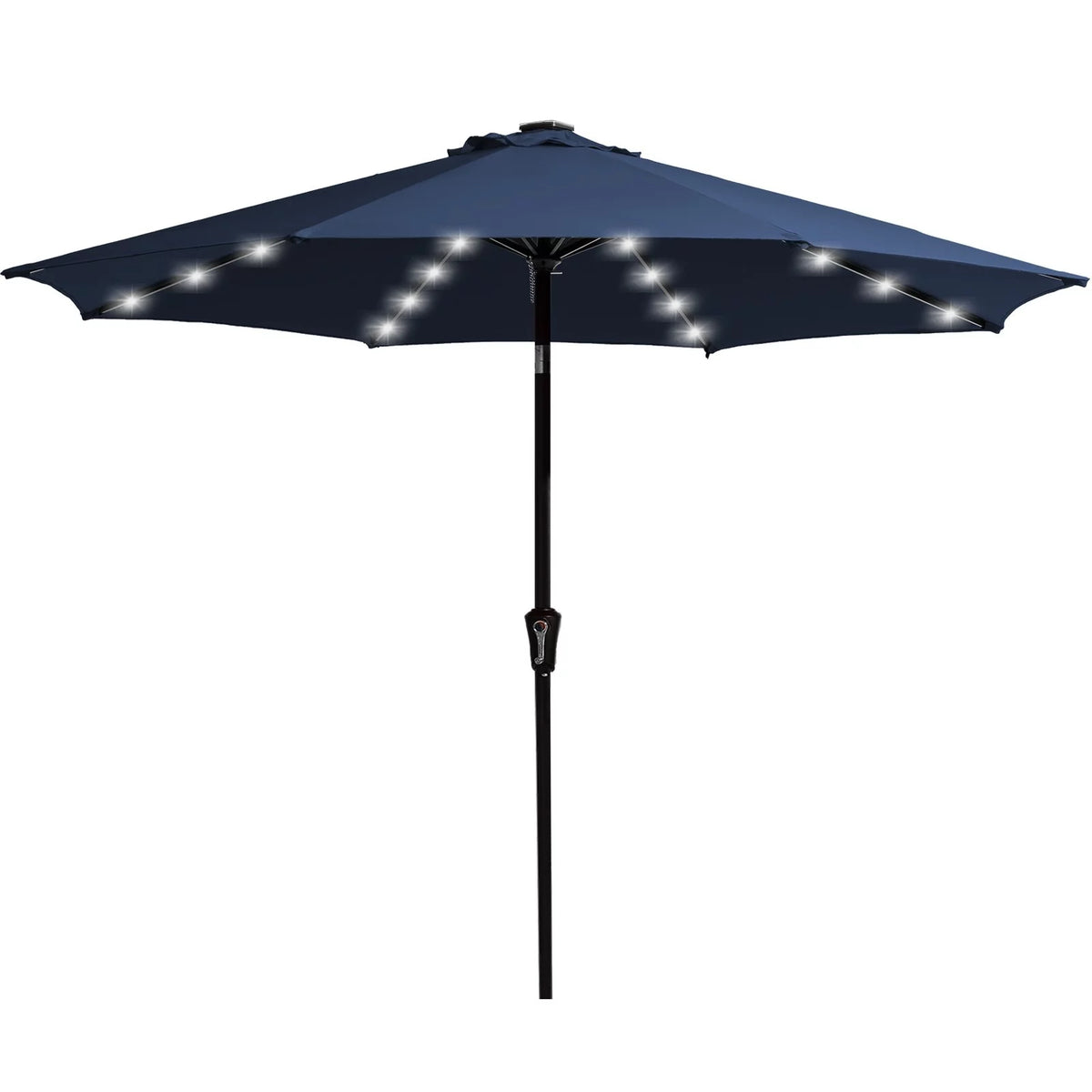 10 ft LED Solar Patio Umbrella N893