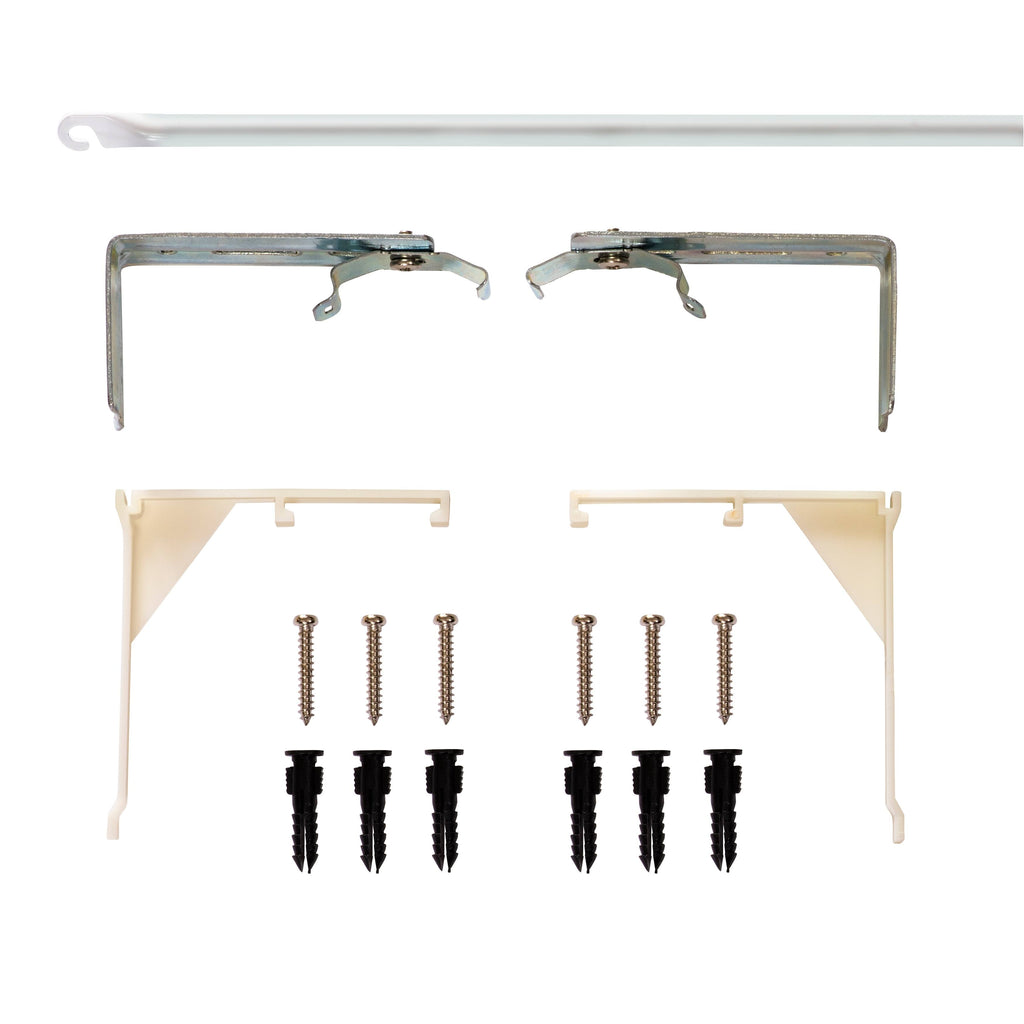 White 43 by 60-Inch Curved Vertical G55183