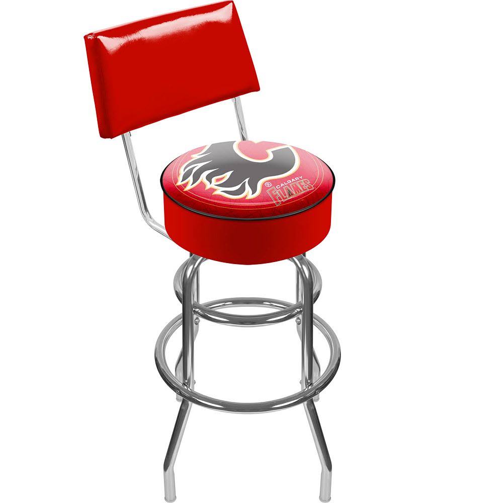 Padded Swivel Bar Stool with Back X921248