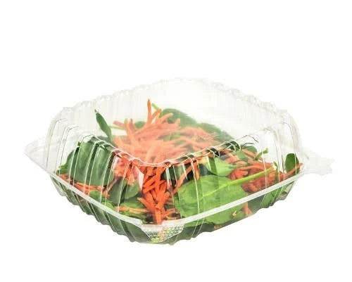 Clear 9x9x3 Hinged Lid Sandwich Container H54959