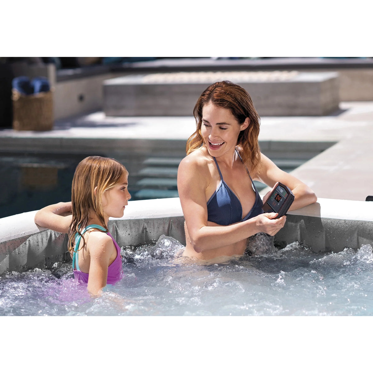 6 Person Inflatable Hot Tub Bubble Jet Spa T718