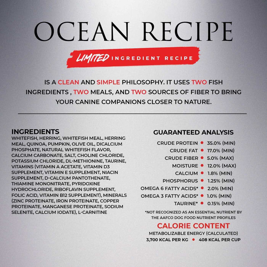 Ocean Recipe Dog Dry Food M449799