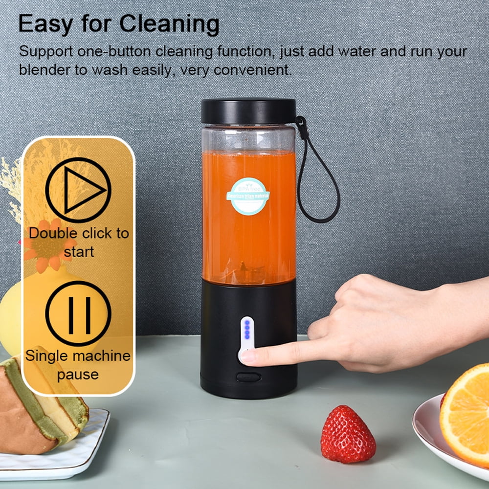 Portable Blender Cup USB Electric Juicer 530ml A7925