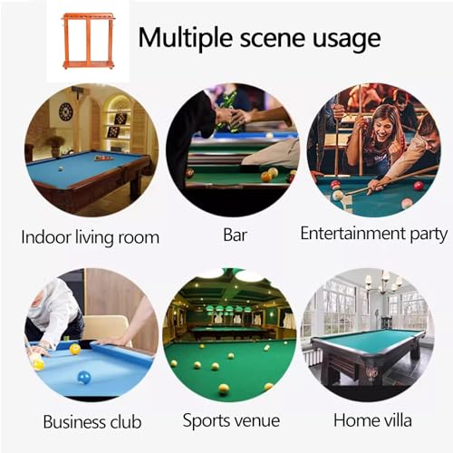 Freestanding Pool Cue Stand Rack Holds 10 Sticks Black K16837