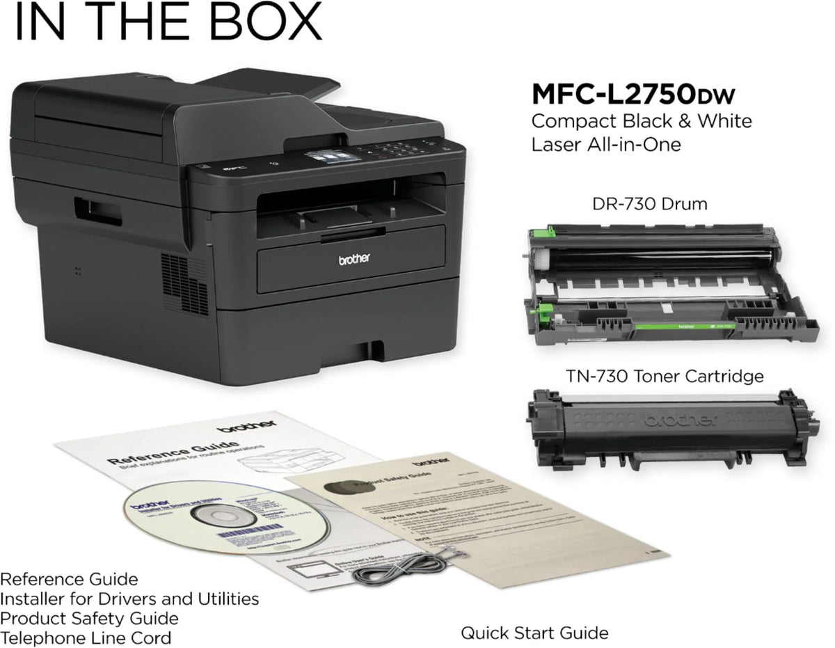 Black-and-White All-In-One Laser Printer D726996