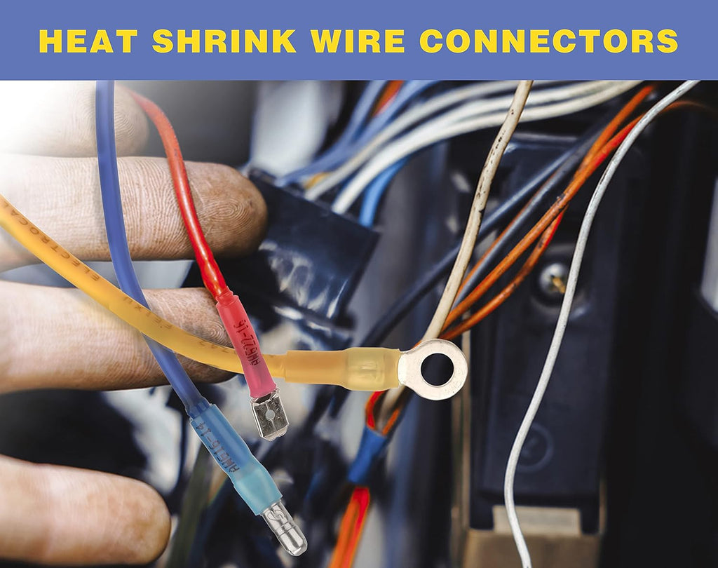 220PCS Heat Shrink Bullet Connectors W6449