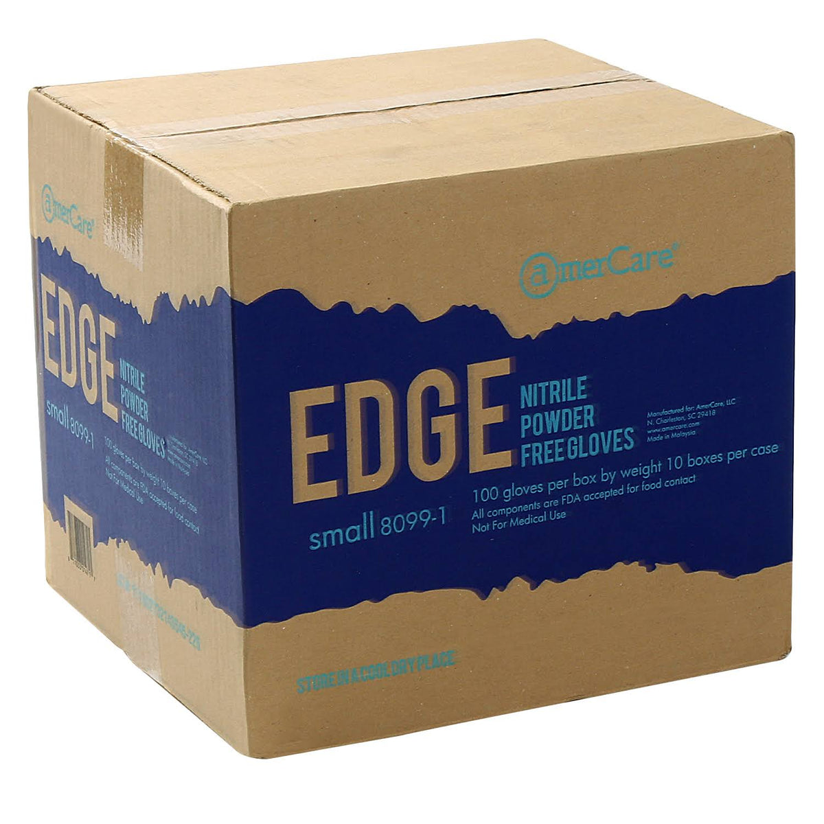 X-Large Powder-Free Nitrile Gloves, Case of 1000 Y584