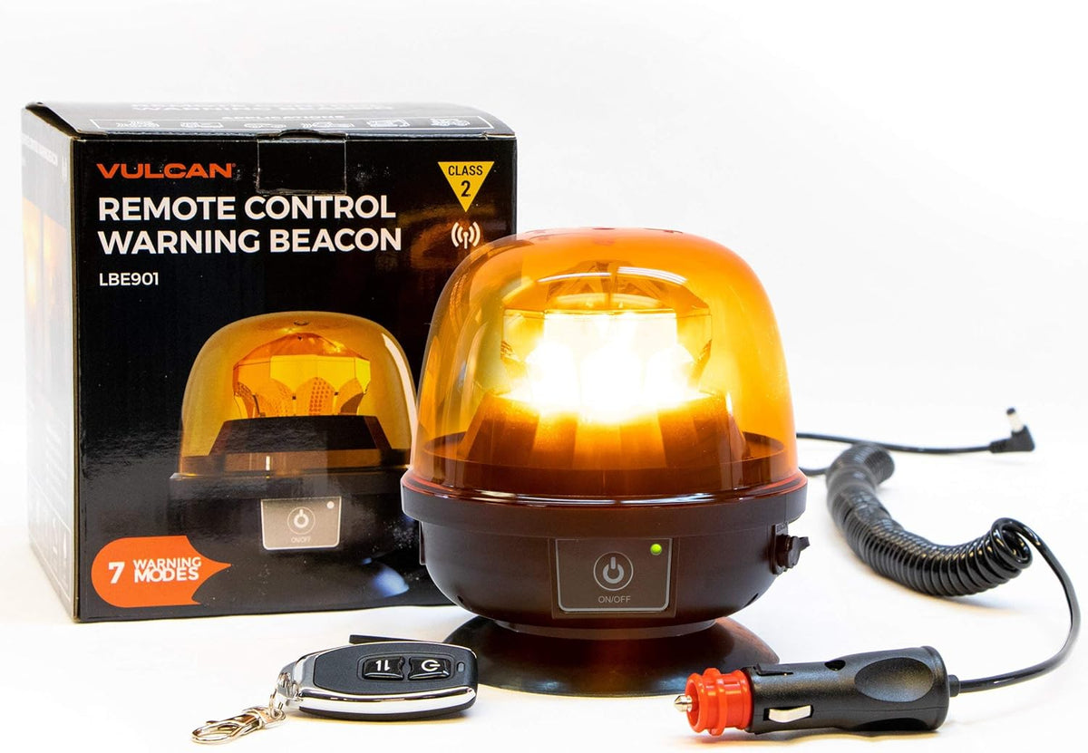 Magnetic Amber Remote-Control LED Beacon H923