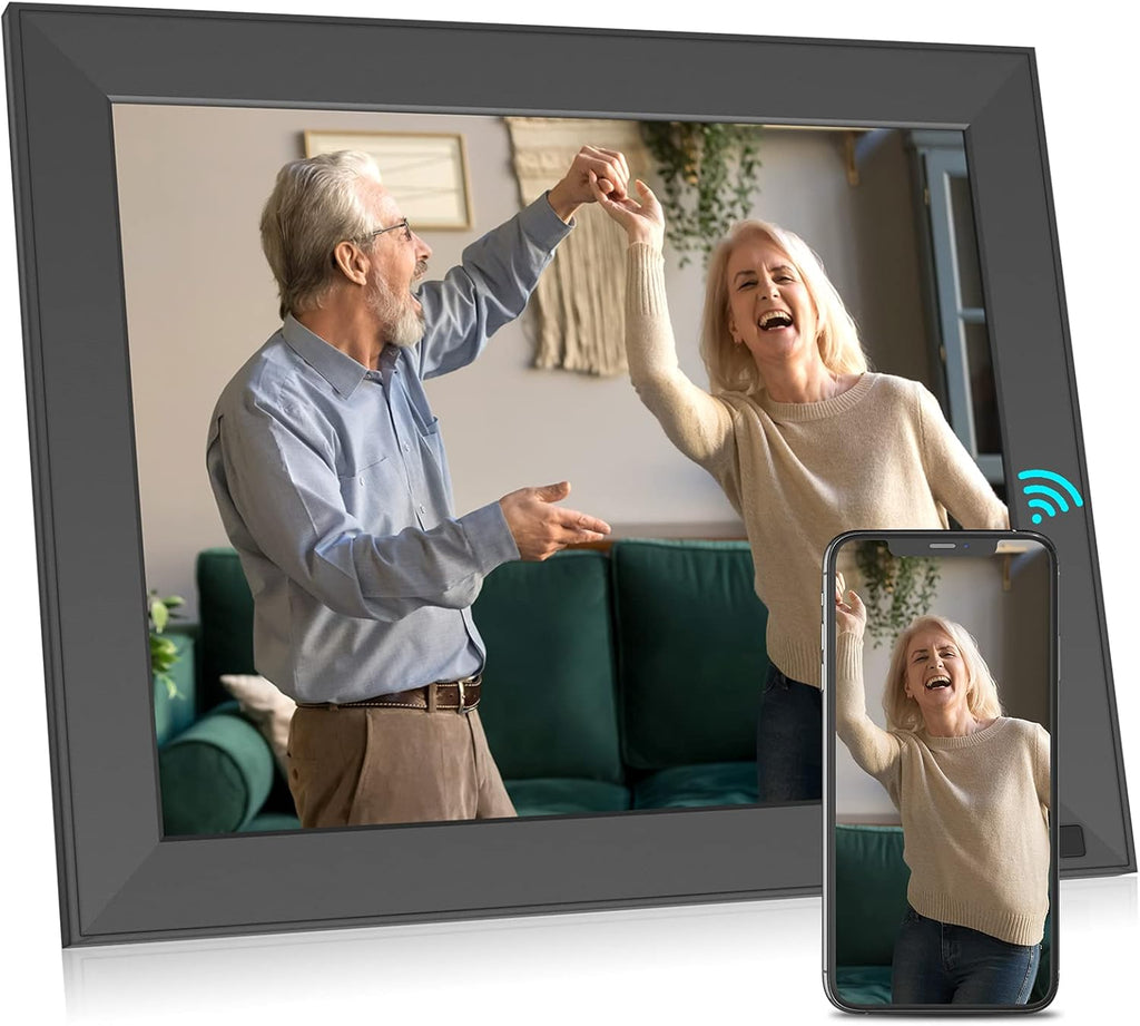 Digital Picture Frame IPS Display Wall-Mountable with Remote Control J992