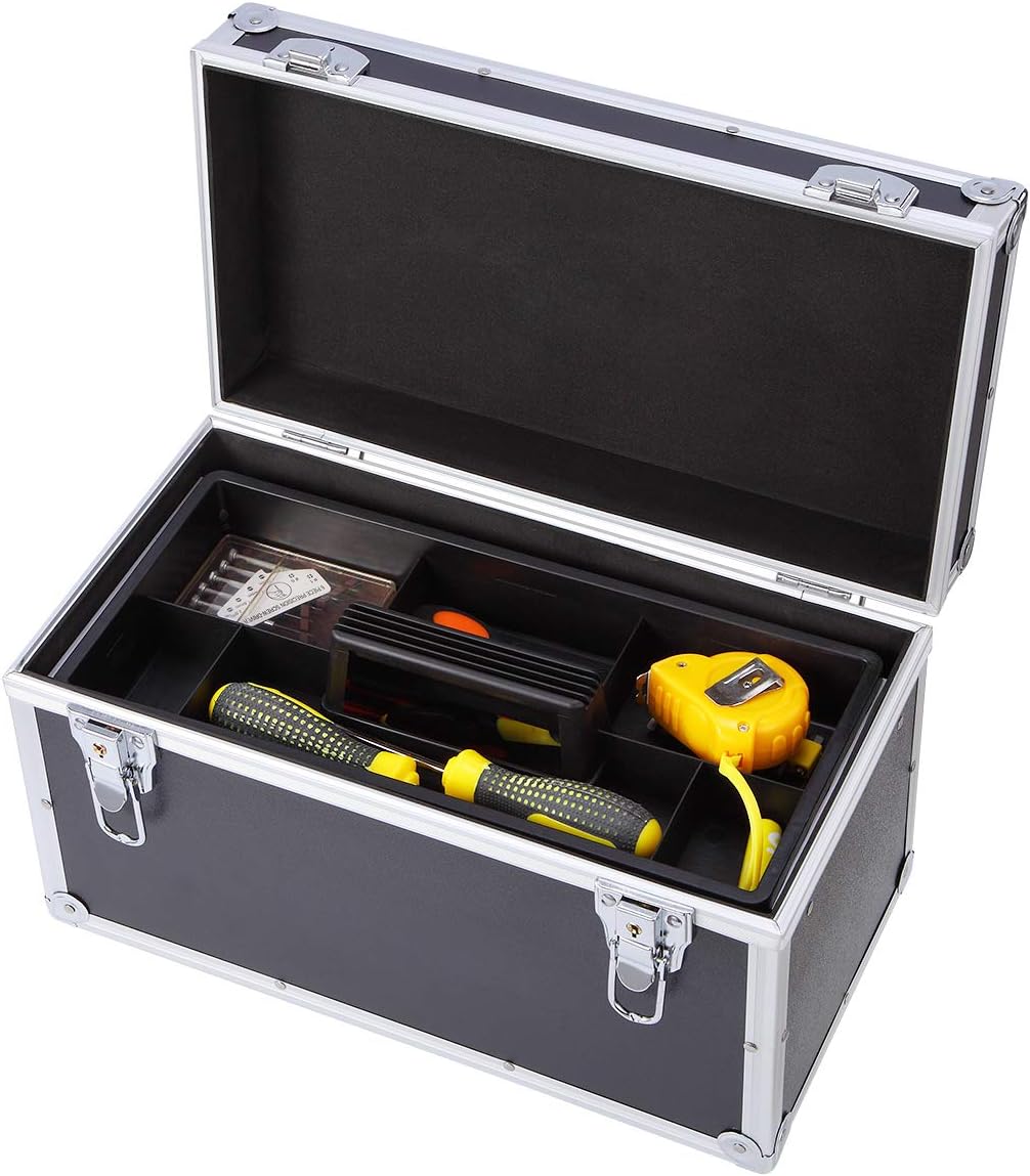 Lockable Portable Aluminum Tool Box N1661