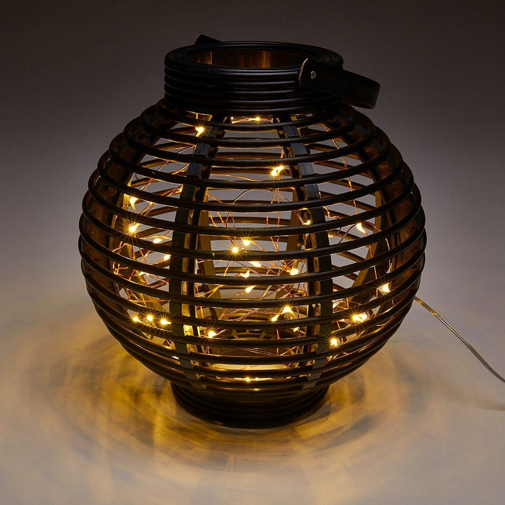 Warm White Copper Wire Lights with Remote L1309