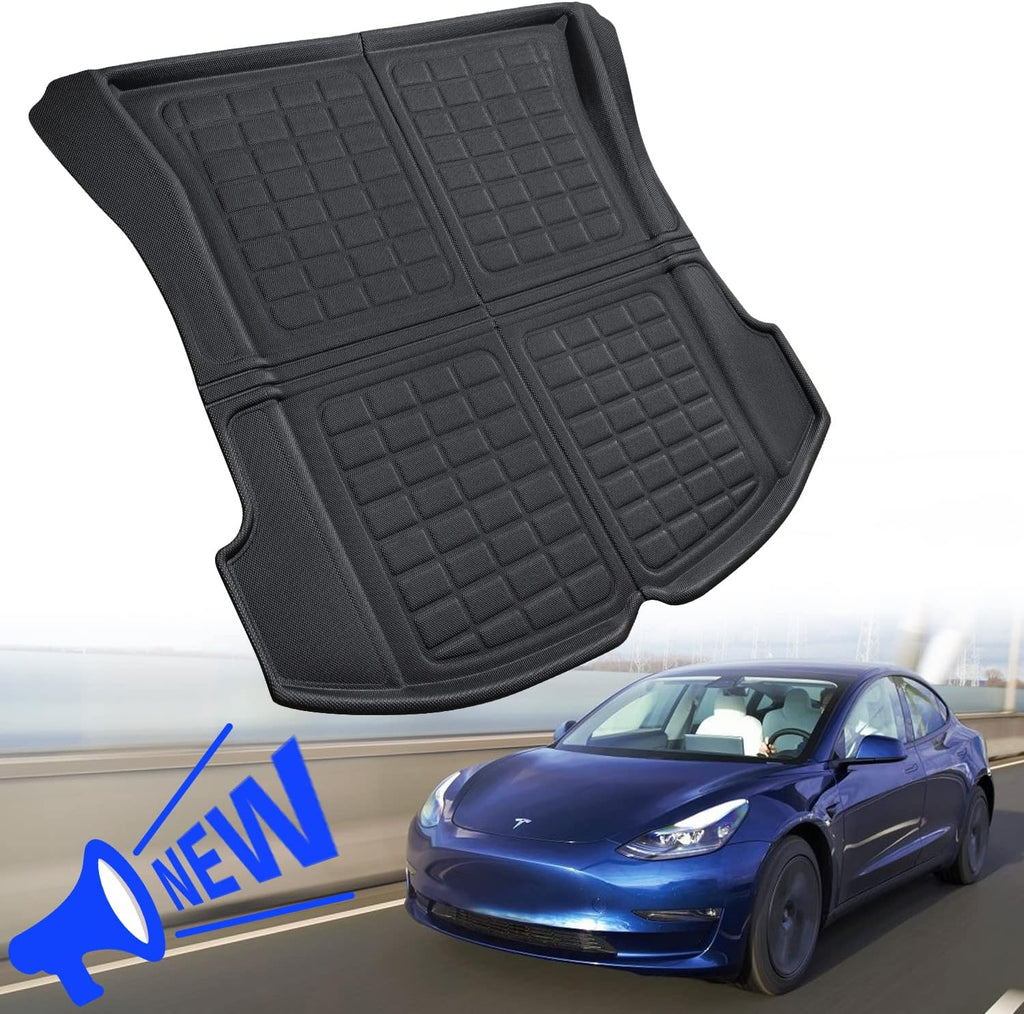 All Weather Anti-Slip Waterproof TPE Floor Mats Trunk Mat T832534