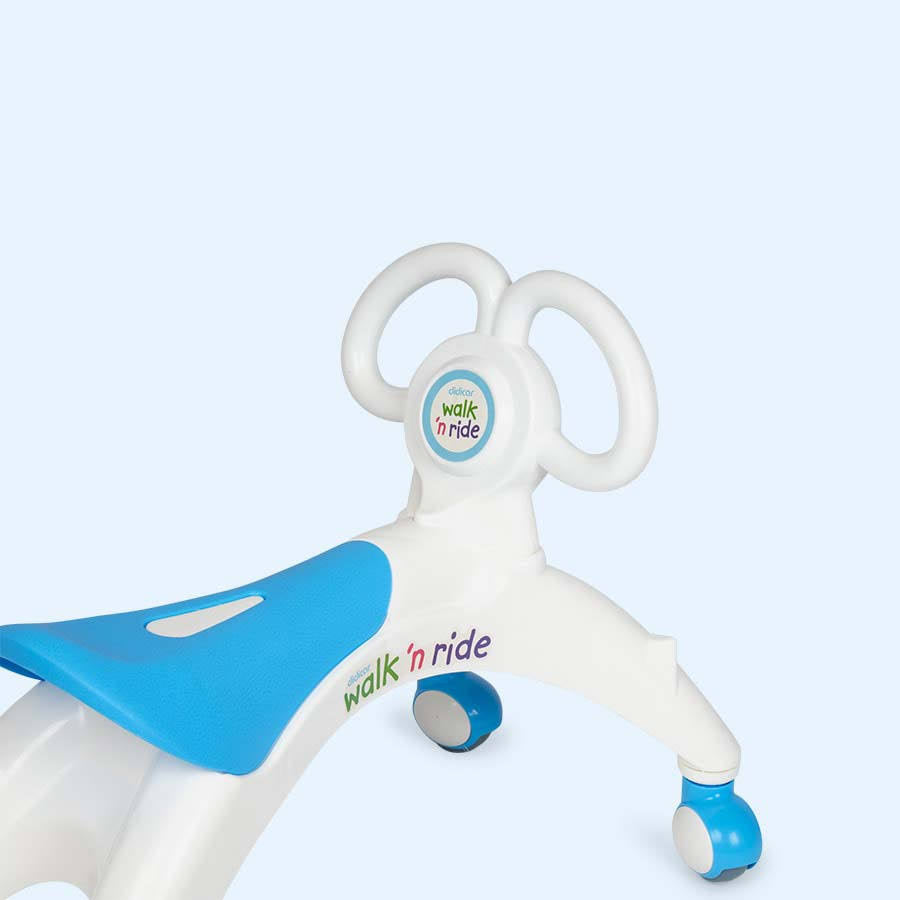 Blue Baby Walker and Ride on Toy R801075