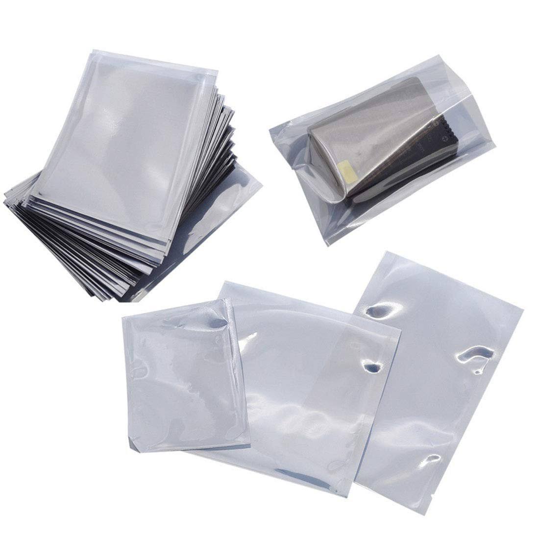 200 Pack Grey Static Shielding Bags 18x22 A8644